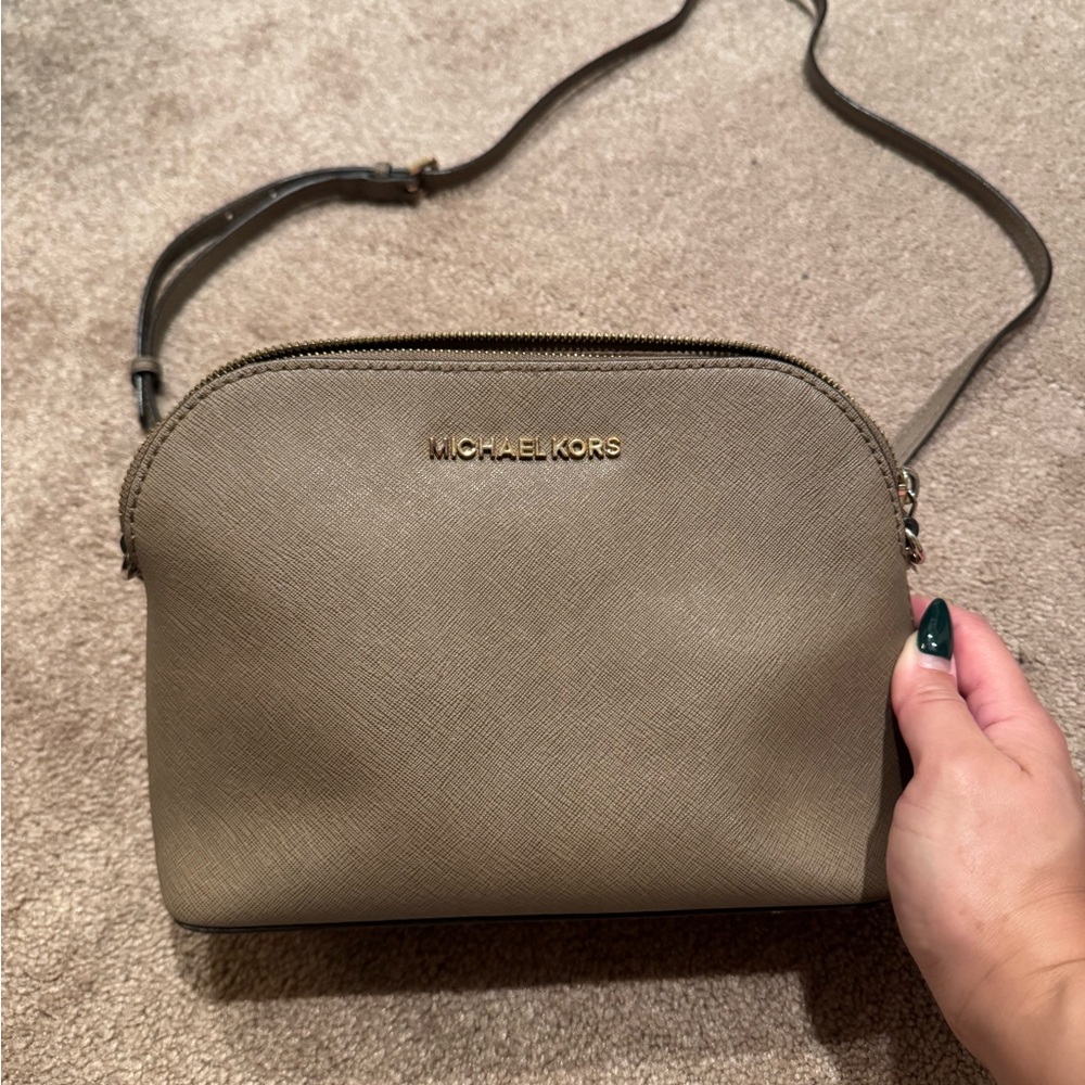 Michael Kors Olive Crossbody Bag